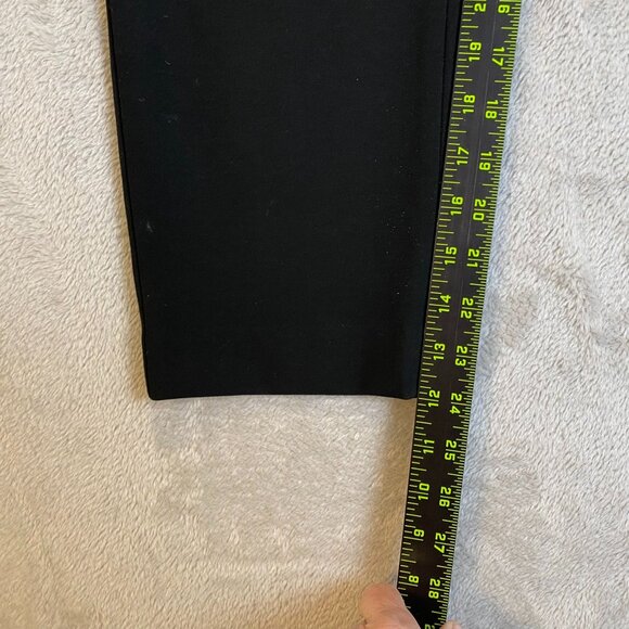 Ann Taylor Petite Women's Pants 8P Black Slim Fit Ankle Polyester Blend - Picture 3 of 8
